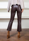 Pistola Lennon High-Rise Cropped Bootcut - Coffee Bean***FINAL SALE***-Hand In Pocket