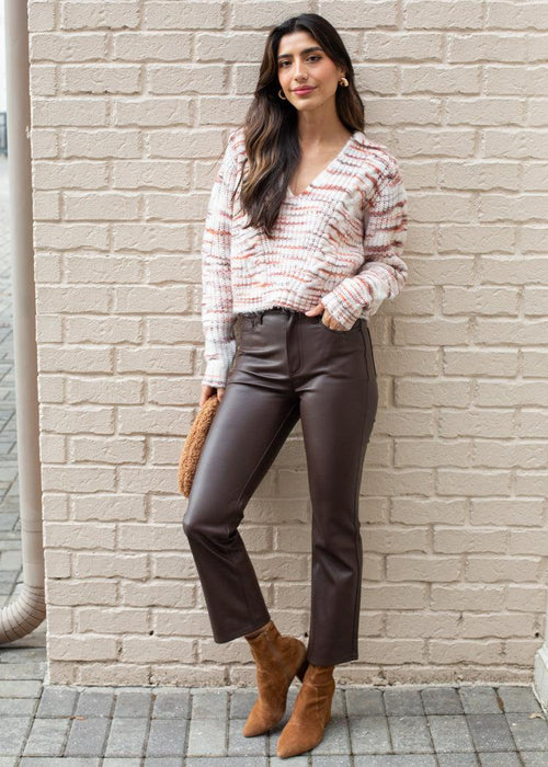 Juliette Cable Polo Sweater-***FINAL SALE***-Hand In Pocket