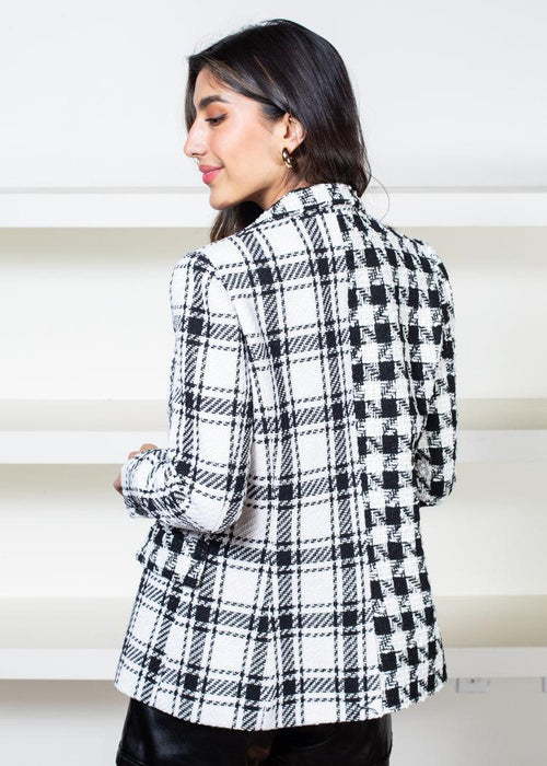 Blakely Plaid Blazer***FINAL SALE***-Hand In Pocket