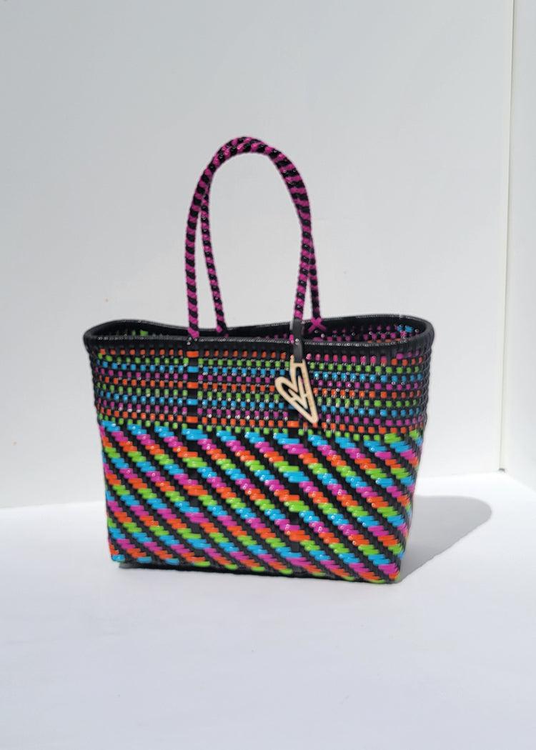 Maria Victoria Quetzal Tote-Medium-Hand In Pocket