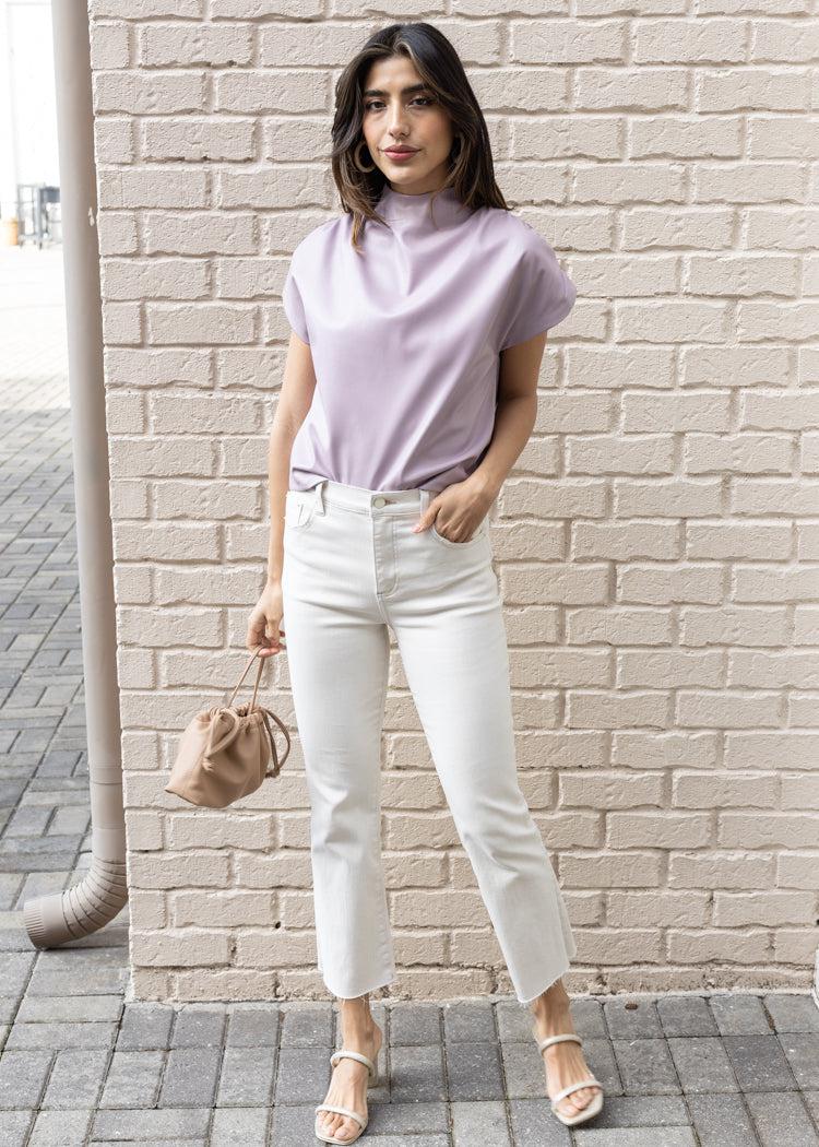 Tart Chana Top - Lilac -***FINAL SALE***-Hand In Pocket