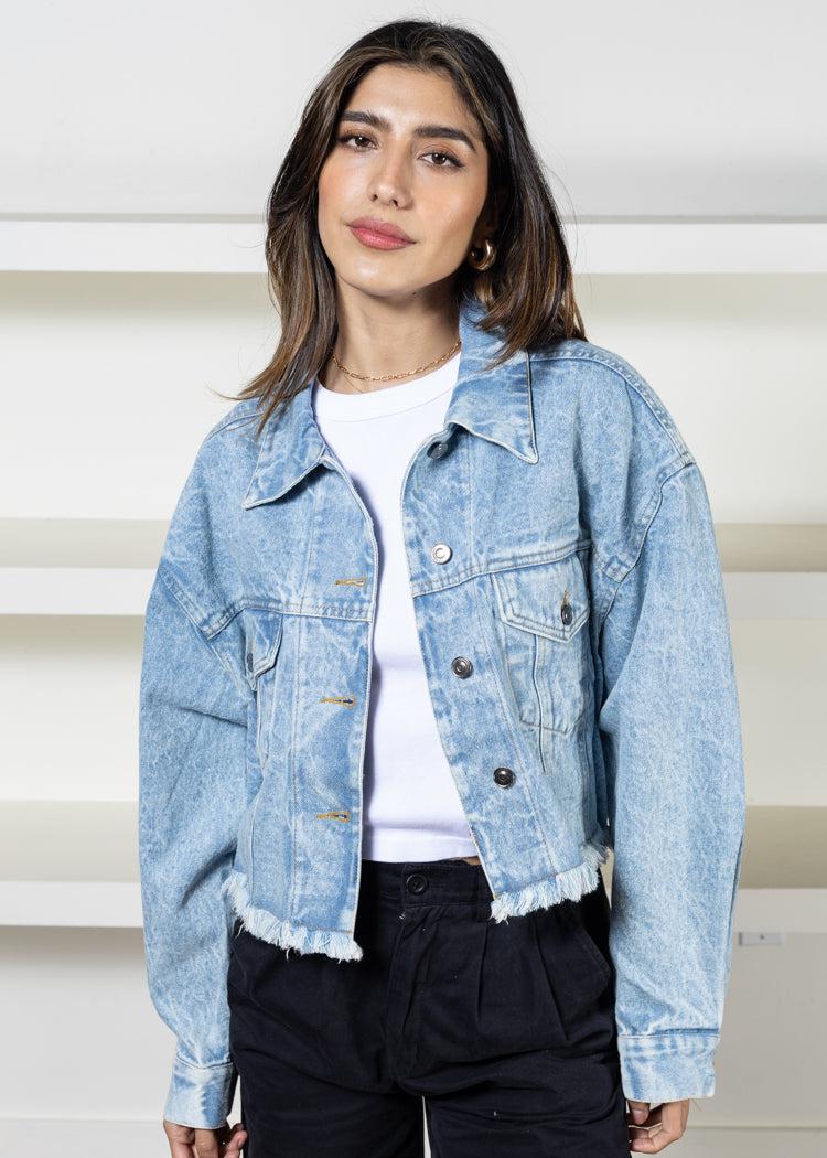 Mimi Crop Tee - White-Hand In Pocket