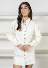 Steve Madden Krisha Denim Dress-Cream-***FINAL SALE***-Hand In Pocket
