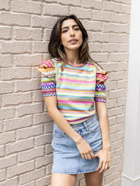 Pistola Rhea Mini Skirt-Hand In Pocket