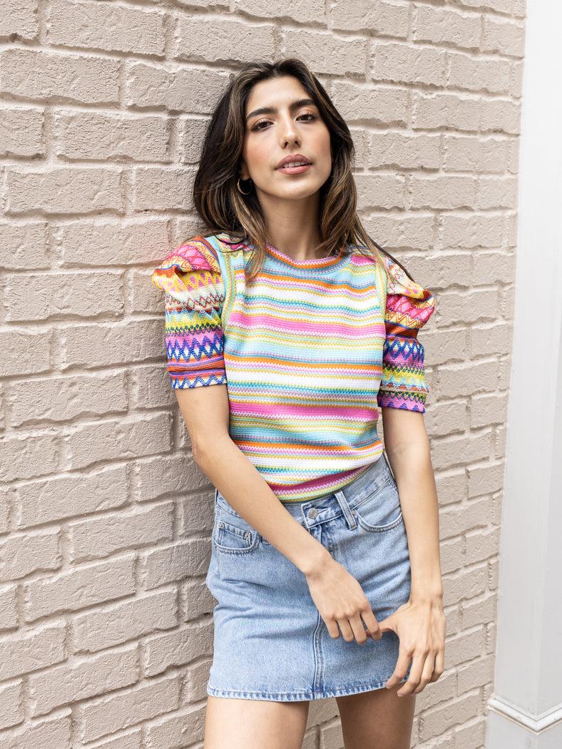 Pistola Rhea Mini Skirt-Hand In Pocket