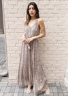 Elan Peta Double V Neck Tie Back Beach Dress -***FINAL SALE***-Hand In Pocket