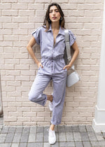 Pistola Jordan Jumpsuit-Plumeria-Hand In Pocket