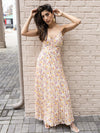 Lucy Paris Rose Pleated Dress- Yellow Floral-***FINAL SALE***-Hand In Pocket