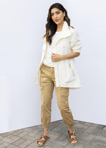 Tart Cory Jacket -Gardenia-Hand In Pocket