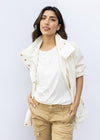 Tart Cory Jacket -Gardenia-Hand In Pocket