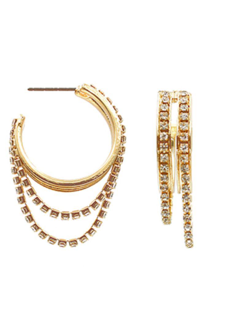 Oriana Hoops-Hand In Pocket