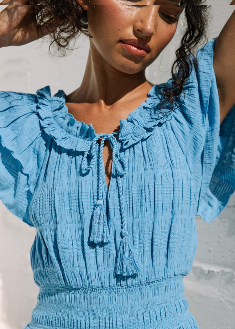 Cleobella Santana Ankle Dress-Hand In Pocket