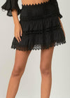 Elan Ivy Mini Skirt -***FINAL SALE***-Hand In Pocket