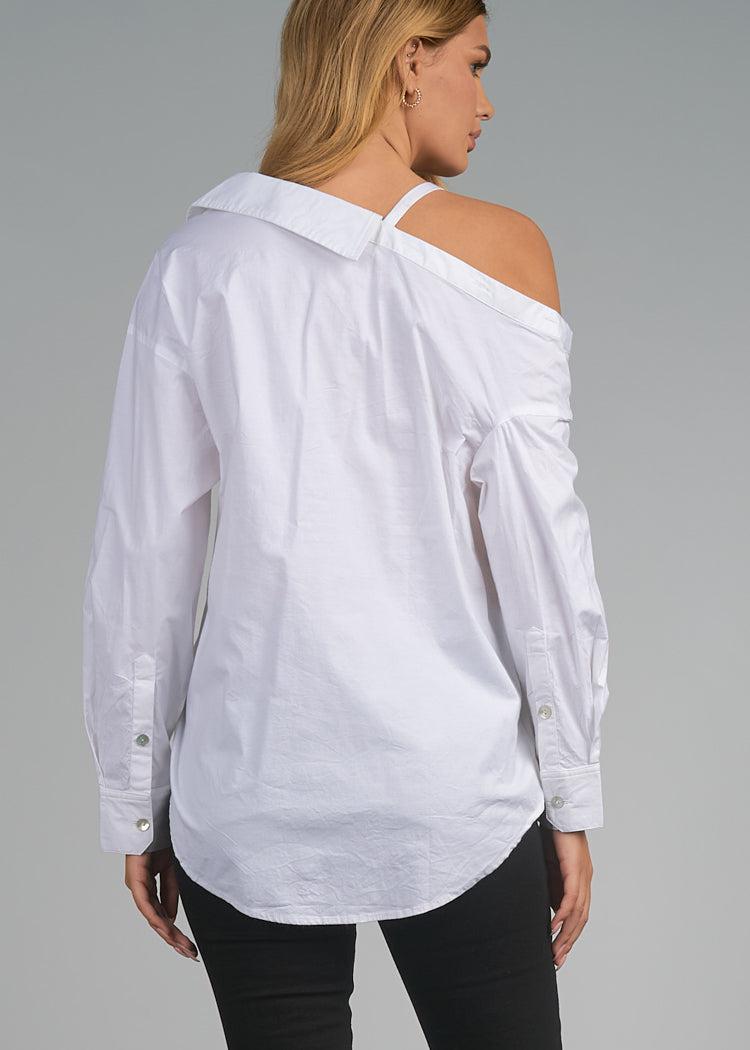Elan Camila Off Shoulder Top -***FINAL SALE***-Hand In Pocket