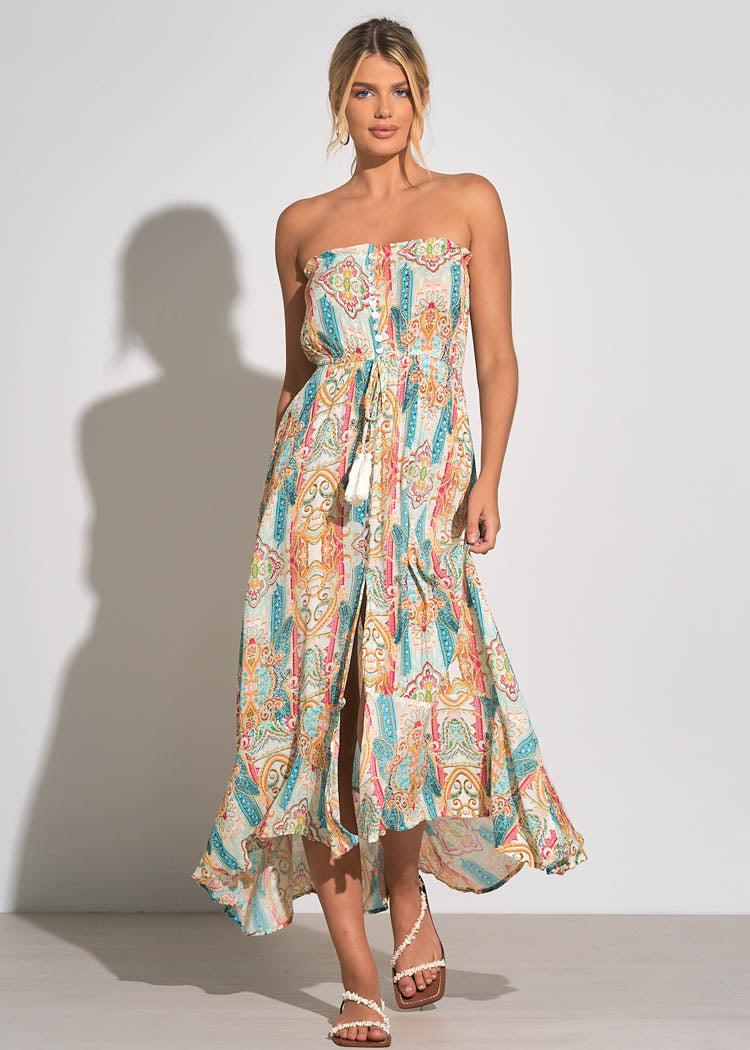 Elan Ibiza Dress-Hand In Pocket