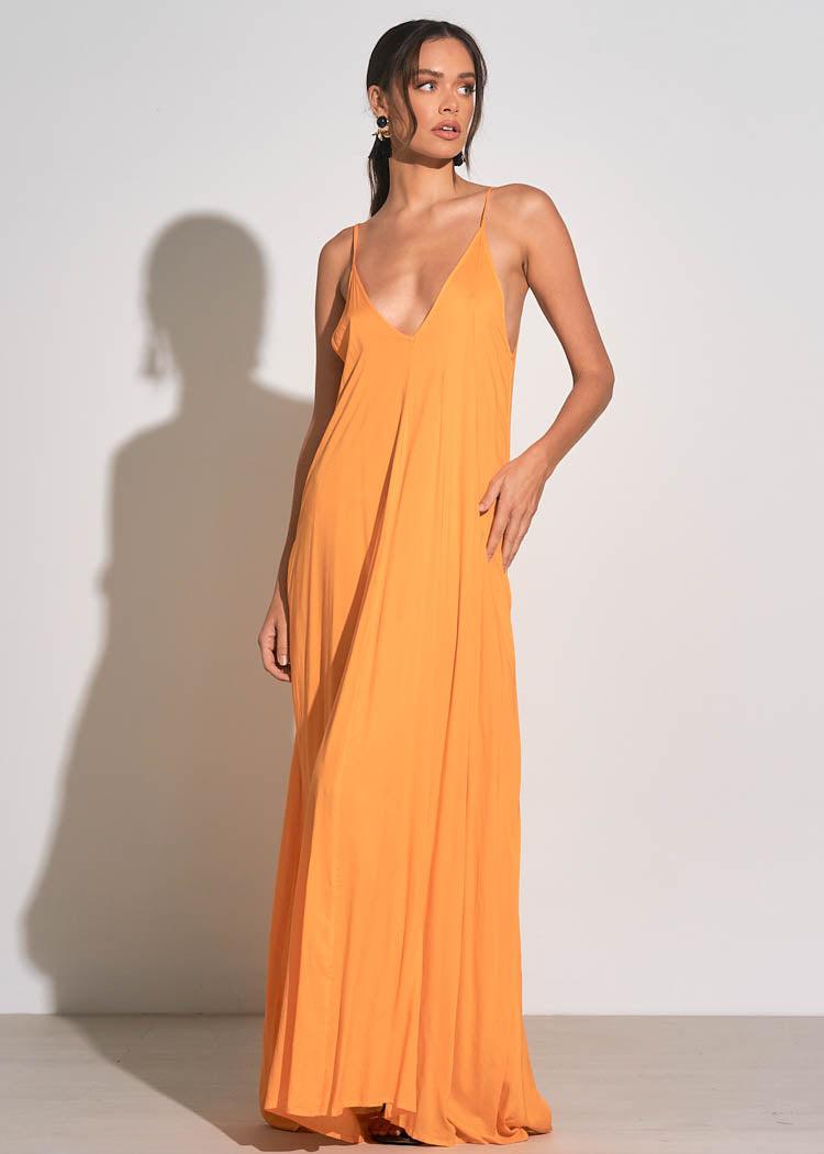 Elan Citrus Dress-Hand In Pocket