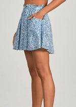 Elan Evelyn Denim Mini Skirt ***FINAL SALE***-Hand In Pocket