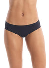 Commando Classic Solid Bikini - Black-Hand In Pocket