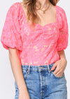 Adelyn Rae Jeany Embroidered Lace Top-***FINAL SALE***-Hand In Pocket