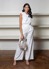Cococay Strong Shoulder Jumpsuit-***FINAL SALE***-Hand In Pocket