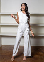 Cococay Strong Shoulder Jumpsuit-***FINAL SALE***-Hand In Pocket