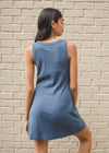 Michael Stars Eliza Boatneck Tank Dress-Lake-***FINAL SALE***|EXTRA 25% OFF|-Hand In Pocket
