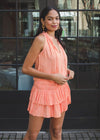 Current Air Cara Pleated Mini Dress-***FINAL SALE***-Hand In Pocket