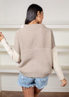 RD Style Harbor Colorblock Mockneck Sweater-Hand In Pocket