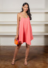 Bobi Spaghetti Strap Handkerchief Cami Dress - Cocktails-***FINAL SALE***-Hand In Pocket