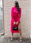 Adrianna Smock Neck Midi Dress-***FINAL SALE***-Hand In Pocket
