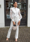 Karlie Brody Lace Top-Hand In Pocket