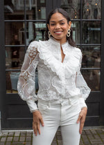 Karlie Brody Lace Top-Hand In Pocket