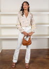 Karlie Cambria Long Sleeve Surplice Bodysuit-***FINAL SALE***-Hand In Pocket