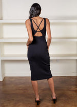 ASTR the Label Elmira Cut Out Ribbed Dress ***FINAL SALE***-Hand In Pocket