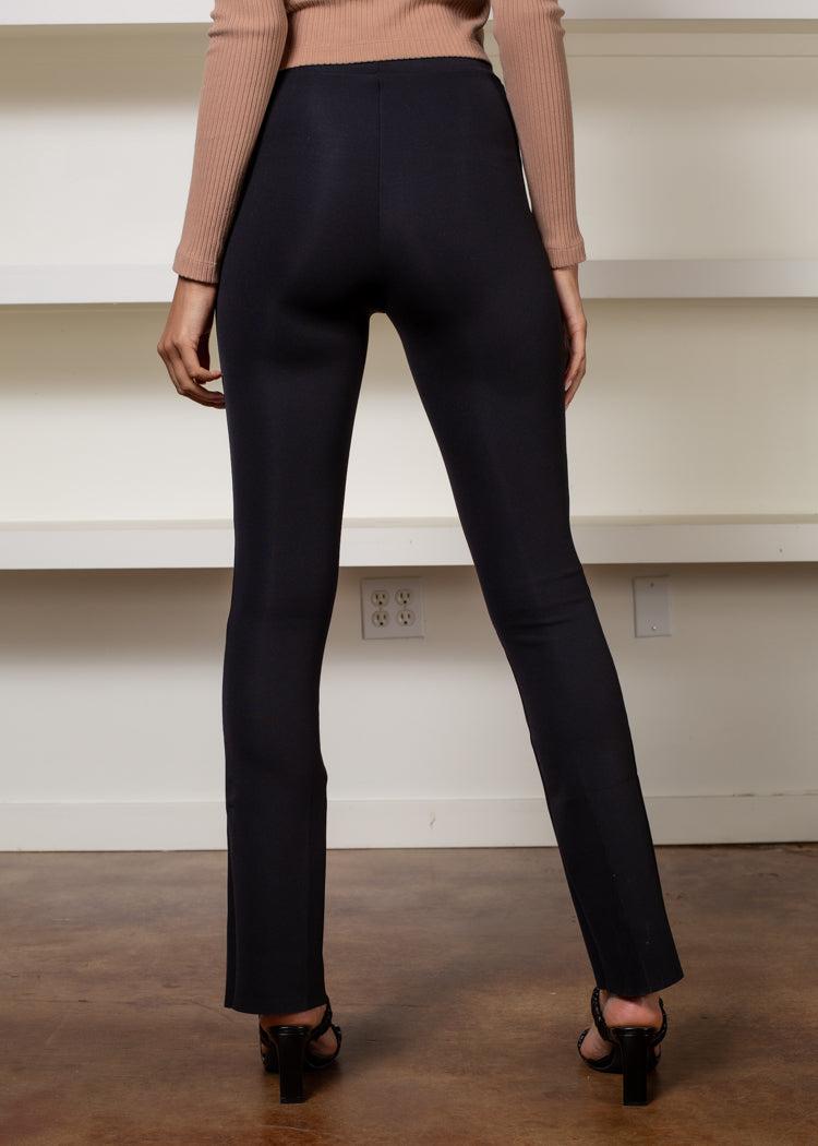 Commando Neoprene CEO Split Front Pant-Hand In Pocket