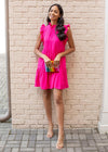 THML Maria Tiered Ruffle Sleeve Dress***FINAL SALE***-Hand In Pocket
