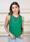 Michael Stars Kendall Boatneck Tank-Beetle ***FINAL SALE***-Hand In Pocket