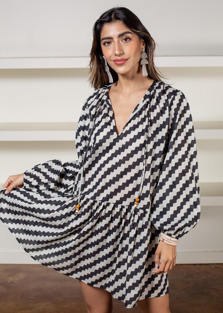 Zara Print Dress-***FINAL SALE***-Hand In Pocket