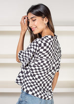 Pistola Lucy Checkered Pajama-Style Shirt-***FINAL SALE***-Hand In Pocket