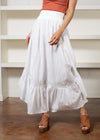 Ava Handkerchief Hem Maxi Skirt ***FINAL SALE***-Hand In Pocket