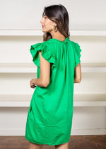 Stark X Dreamy Dress- Bright Green-Hand In Pocket