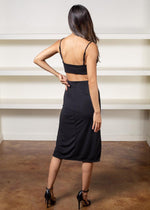 ASTR The Label Geller Ruched Cutout Midi Dress-***FINAL SALE***-Hand In Pocket