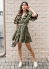 Gianna Mini Dress-Hand In Pocket