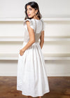 En Saison Raya Comb Knit Maxi Dress-White-***FINAL SALE***-Hand In Pocket