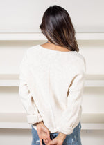 Sanctuary Keep It Chill Popover-Brulee-Hand In Pocket