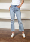 Pistola Lennon High Rise Bootcut Jean - Rainer Distressed-Hand In Pocket
