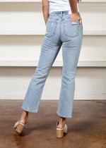 Pistola Lennon High Rise Bootcut Jean - Rainer Distressed-Hand In Pocket