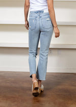 Pistola Lennon High Rise Bootcut Jean - Rainer Distressed-Hand In Pocket