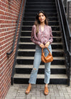 Pistola Lennon High Rise Bootcut Jean - Rainer Distressed-Hand In Pocket