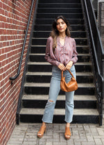 Pistola Lennon High Rise Bootcut Jean - Rainer Distressed-Hand In Pocket